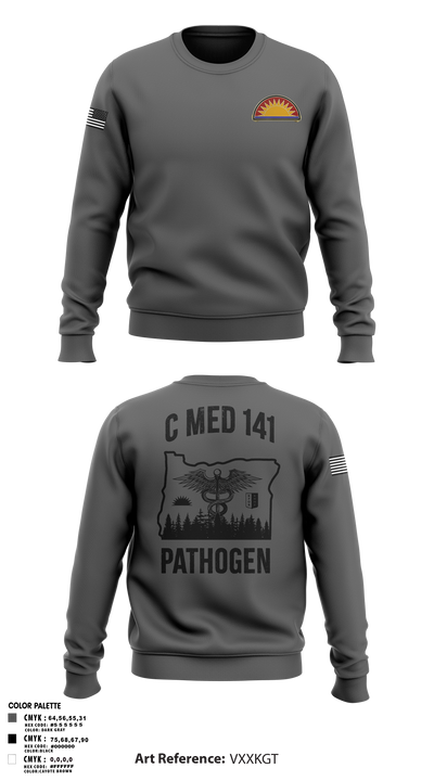C Med 88701681 Crew Neck Sweatshirt - 105