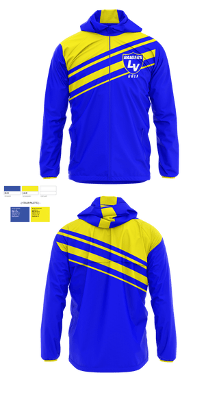 Windbreaker, Logan View High School Golf, Golf, Teamtime, Team time, sublimation, custom sports apparel, team uniforms, spirit wear, spiritwear, sports uniforms, custom shirts, team store, custom team store, fundraiser sports, apparel fundraiser