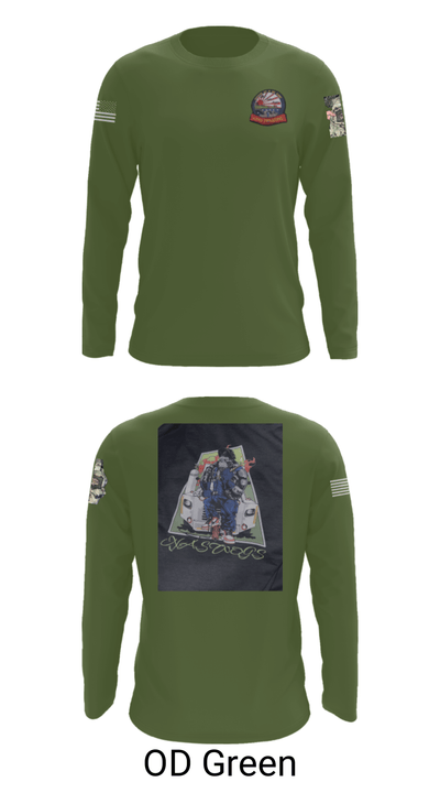 AIMD IWAKUNI 84640039 Long Sleeve Performance Shirt - 44