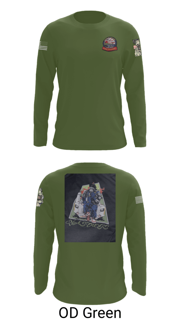 Long Sleeve Performance Shirt, AIMD IWAKUNI, Navy, Teamtime, Team time, sublimation, custom sports apparel, team uniforms, spirit wear, spiritwear, sports uniforms, custom shirts, team store, custom team store, fundraiser sports, apparel fundraiser