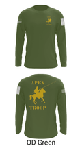 Alpha Troop, 1-221 CAV 34469039 Long Sleeve Performance Shirt - 44