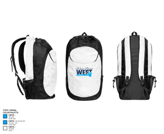 Gear Bag, West Bend West Gymnastics, Spirit Store, Teamtime, Team time, sublimation, custom sports apparel, team uniforms, spirit wear, spiritwear, sports uniforms, custom shirts, team store, custom team store, fundraiser sports, apparel fundraiser