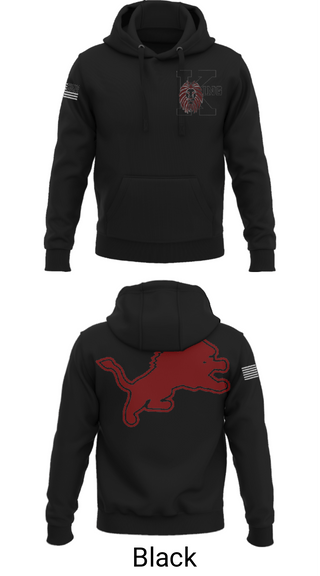 Hoodie, Martin Luther King Jr High School Tennis, Tennis, Teamtime, Team time, sublimation, custom sports apparel, team uniforms, spirit wear, spiritwear, sports uniforms, custom shirts, team store, custom team store, fundraiser sports, apparel fundraiser