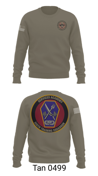Crew Neck Sweatshirt, 345 TRS, Air Force, Teamtime, Team time, sublimation, custom sports apparel, team uniforms, spirit wear, spiritwear, sports uniforms, custom shirts, team store, custom team store, fundraiser sports, apparel fundraiser