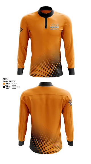 Quarter Zip Jacket, Malvern High School Volleyball, Women's Volleyball, Teamtime, Team time, sublimation, custom sports apparel, team uniforms, spirit wear, spiritwear, sports uniforms, custom shirts, team store, custom team store, fundraiser sports, apparel fundraiser