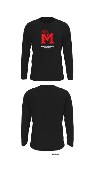 Long Sleeve Performance Shirt, Morrison High School Basketball, Women's Basketball, Teamtime, Team time, sublimation, custom sports apparel, team uniforms, spirit wear, spiritwear, sports uniforms, custom shirts, team store, custom team store, fundraiser sports, apparel fundraiser
