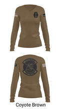 100th Battalion 442nd Infantry Delta dragons 60081058 Women's Long Sleeve V-neck Shirt - 17