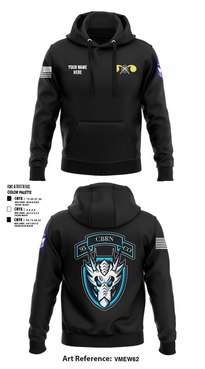 112th CRD95th CBRN Co 64456189 Hoodie - 41