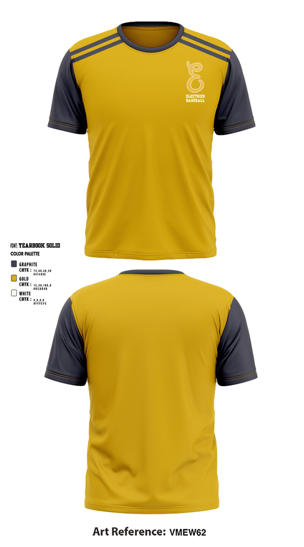 Short Sleeve Performance Shirt, Electrics, Baseball, Teamtime, Team time, sublimation, custom sports apparel, team uniforms, spirit wear, spiritwear, sports uniforms, custom shirts, team store, custom team store, fundraiser sports, apparel fundraiser
