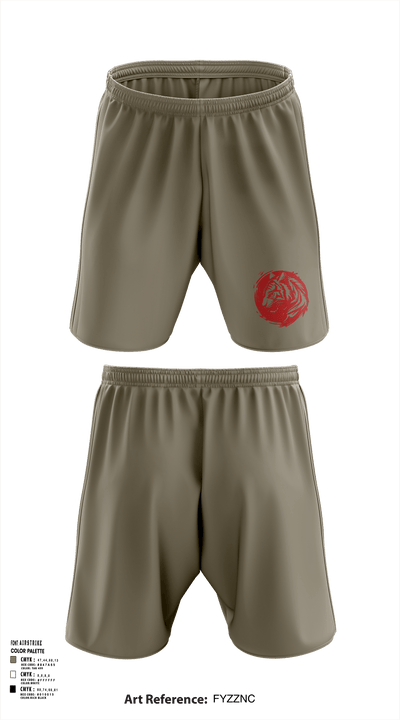 312th HR CO, A1 Postal 64167397 Athletic Shorts With Pockets - 141