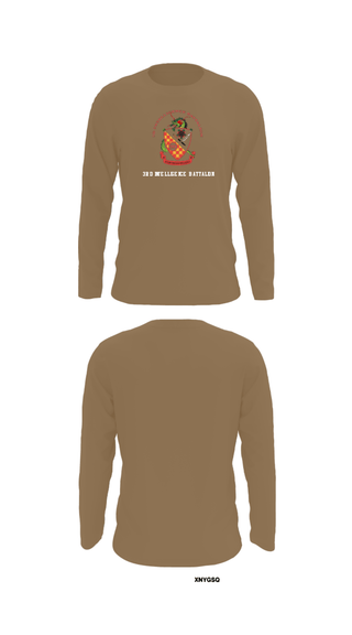 Long Sleeve Performance Shirt, 3rd Intelligence Battalion, Marines, Teamtime, Team time, sublimation, custom sports apparel, team uniforms, spirit wear, spiritwear, sports uniforms, custom shirts, team store, custom team store, fundraiser sports, apparel fundraiser
