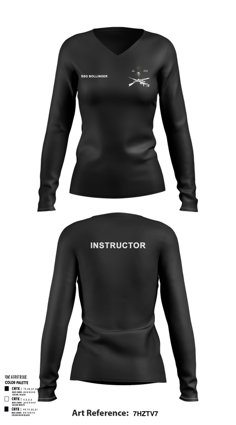 Womens Long Sleeve Vneck Shirt, Sniper school, Army, Teamtime, Team time, sublimation, custom sports apparel, team uniforms, spirit wear, spiritwear, sports uniforms, custom shirts, team store, custom team store, fundraiser sports, apparel fundraiser