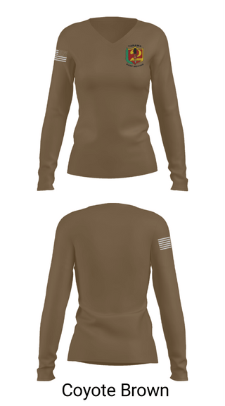 Women's Long Sleeve Vneck Shirt, 2nd Reg, , Teamtime, Team time, sublimation, custom sports apparel, team uniforms, spirit wear, spiritwear, sports uniforms, custom shirts, team store, custom team store, fundraiser sports, apparel fundraiser
