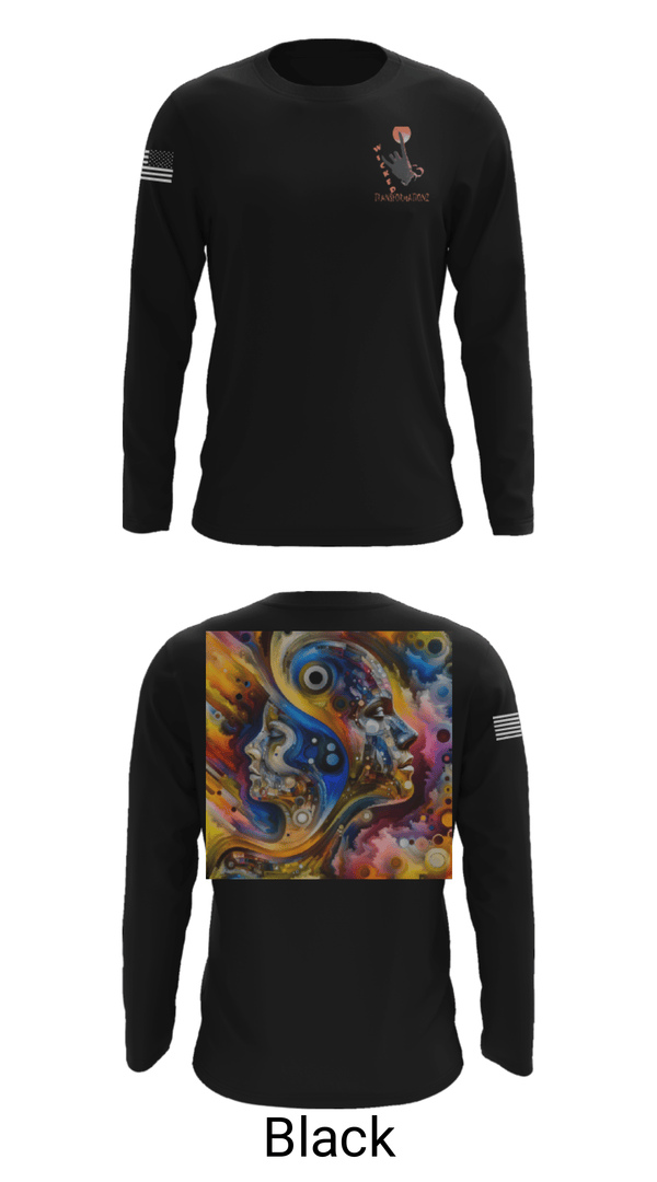 Long Sleeve Performance Shirt, Wicked Transformationz, , Teamtime, Team time, sublimation, custom sports apparel, team uniforms, spirit wear, spiritwear, sports uniforms, custom shirts, team store, custom team store, fundraiser sports, apparel fundraiser