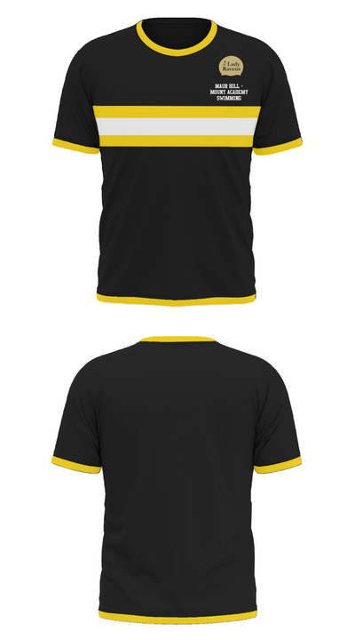Maur Hill - Mount Academy Swimming 44931227 Short Sleeve Performance Shirt - 22