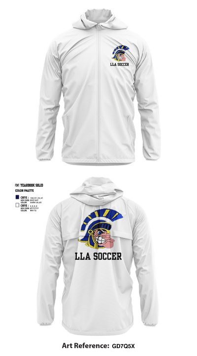 Lakeview Spartans 38287795 Windbreaker - 2