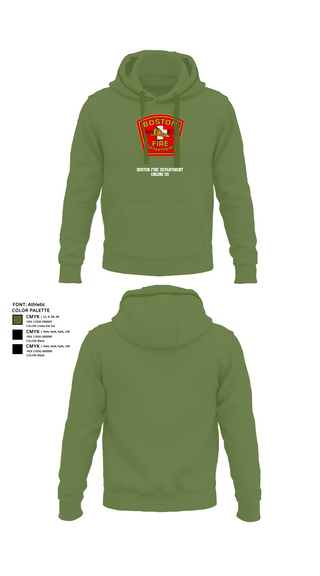 Hoodie, Boston Fire Department Engine 55, , Teamtime, Team time, sublimation, custom sports apparel, team uniforms, spirit wear, spiritwear, sports uniforms, custom shirts, team store, custom team store, fundraiser sports, apparel fundraiser