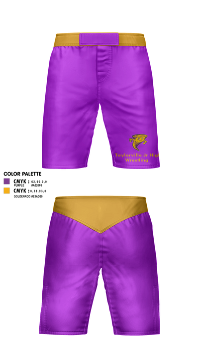 Taylorville Jr High 55200275 Fight Shorts - 5
