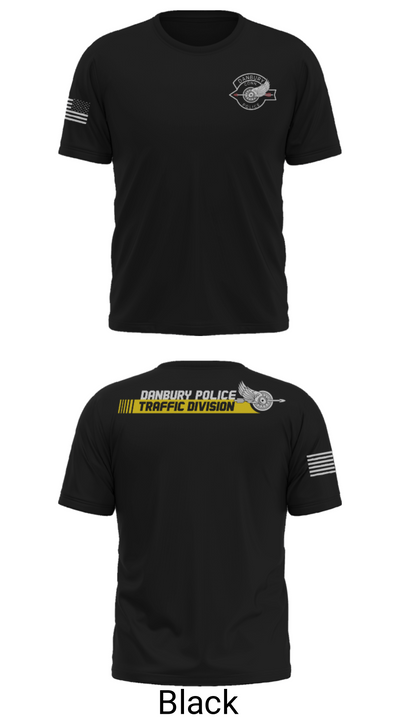 Danbury Police Traffic Unit 20625230 Old School Cotton Feel Shirt - 29