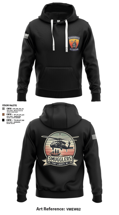 A/2135th GSAB “SMUGGLERS” 66831514 Hoodie - 113