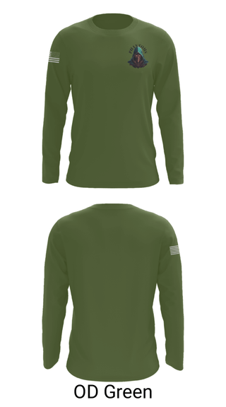 Long Sleeve Performance Shirt, 2nd Platoon Charlie Battery 5-4, Army, Teamtime, Team time, sublimation, custom sports apparel, team uniforms, spirit wear, spiritwear, sports uniforms, custom shirts, team store, custom team store, fundraiser sports, apparel fundraiser