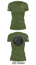 11th CYB 6124113 Women's Short Sleeve V-neck Shirt - 48