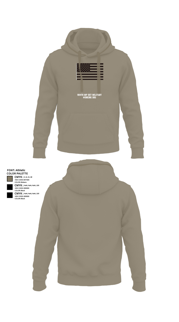 Hoodie, 904th MP Det Military Working Dog, Army, Teamtime, Team time, sublimation, custom sports apparel, team uniforms, spirit wear, spiritwear, sports uniforms, custom shirts, team store, custom team store, fundraiser sports, apparel fundraiser