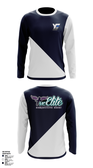 Long Sleeve Performance Shirt, YAC Foundation (Young Athletes For Christ), Spirit Store, Teamtime, Team time, sublimation, custom sports apparel, team uniforms, spirit wear, spiritwear, sports uniforms, custom shirts, team store, custom team store, fundraiser sports, apparel fundraiser