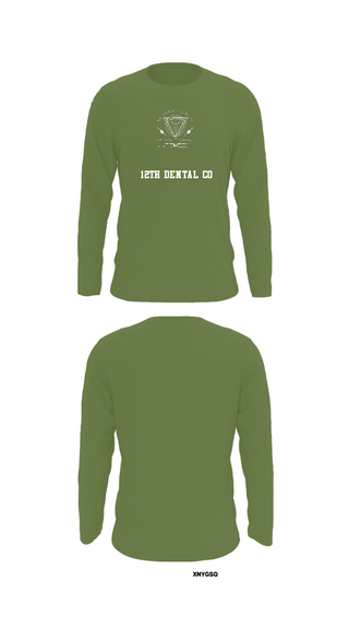 Long Sleeve Performance Shirt, 12th Dental Co, Navy, Teamtime, Team time, sublimation, custom sports apparel, team uniforms, spirit wear, spiritwear, sports uniforms, custom shirts, team store, custom team store, fundraiser sports, apparel fundraiser