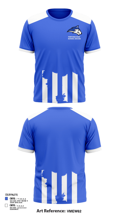 Fortuna High School Soccer 39161746 Short Sleeve Performance Shirt - 126