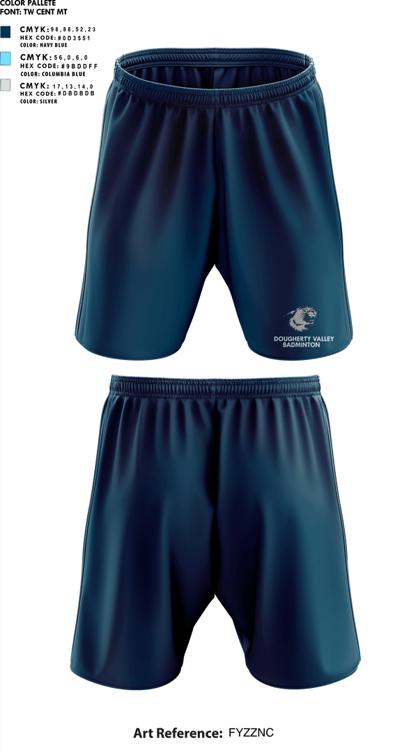 Athletic Shorts With Pockets, Dougherty Valley High School Badminton, Spirit Store, Teamtime, Team time, sublimation, custom sports apparel, team uniforms, spirit wear, spiritwear, sports uniforms, custom shirts, team store, custom team store, fundraiser sports, apparel fundraiser