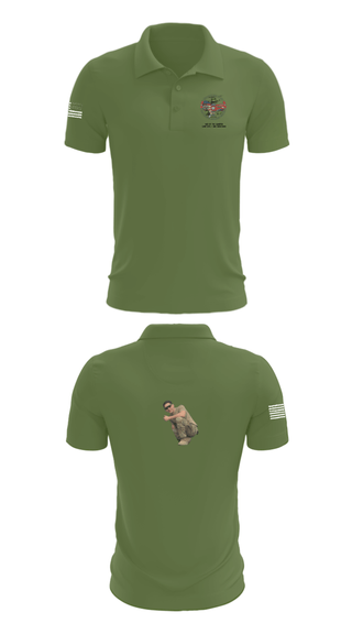 Short Sleeve Performance Polo, 3-82 D Co. GSAB, Army, Teamtime, Team time, sublimation, custom sports apparel, team uniforms, spirit wear, spiritwear, sports uniforms, custom shirts, team store, custom team store, fundraiser sports, apparel fundraiser