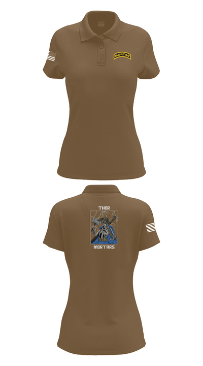 5/4 Cav, C-TRP MTRS 36488604 Women's Short Sleeve Performance Polo  - 15
