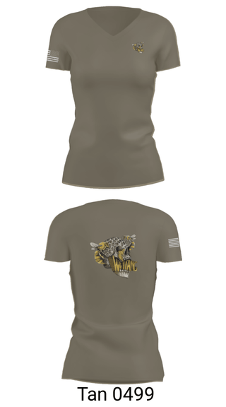Womens Short Sleeve Vneck Shirt, C-10 TRP white platoon, Army, Teamtime, Team time, sublimation, custom sports apparel, team uniforms, spirit wear, spiritwear, sports uniforms, custom shirts, team store, custom team store, fundraiser sports, apparel fundraiser