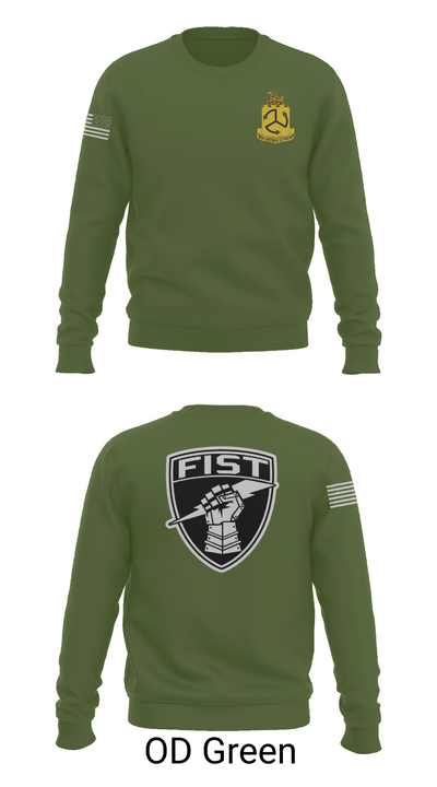 1-200 Infantry 56519387 Crew Neck Sweatshirt - 43