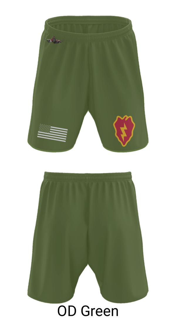 Athletic Shorts With Pockets, 25th ID, Army, Teamtime, Team time, sublimation, custom sports apparel, team uniforms, spirit wear, spiritwear, sports uniforms, custom shirts, team store, custom team store, fundraiser sports, apparel fundraiser