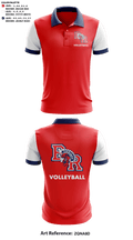 Bridgewater-Raynham Regional High School Volleyball 53115621 Women's Short Sleeve Performance Polo  - 412