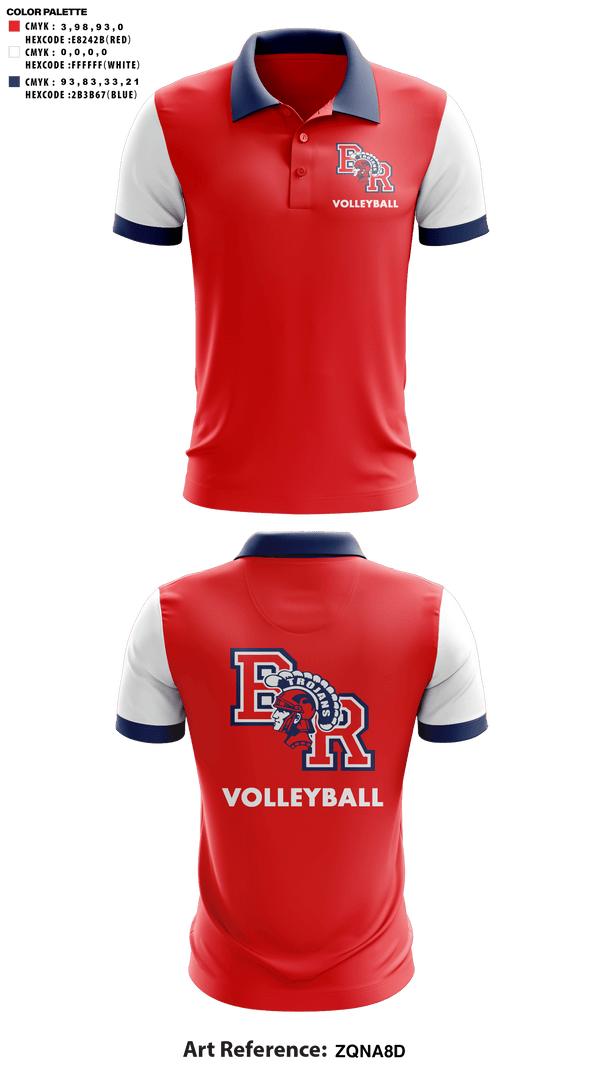 Womens Short Sleeve Performance Polo, Bridgewater-Raynham Regional High School Volleyball, Women's Volleyball, Teamtime, Team time, sublimation, custom sports apparel, team uniforms, spirit wear, spiritwear, sports uniforms, custom shirts, team store, custom team store, fundraiser sports, apparel fundraiser