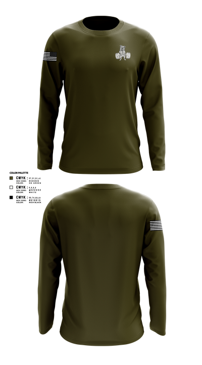 O.T.S.S. 87807214 Long Sleeve Performance Shirt 1