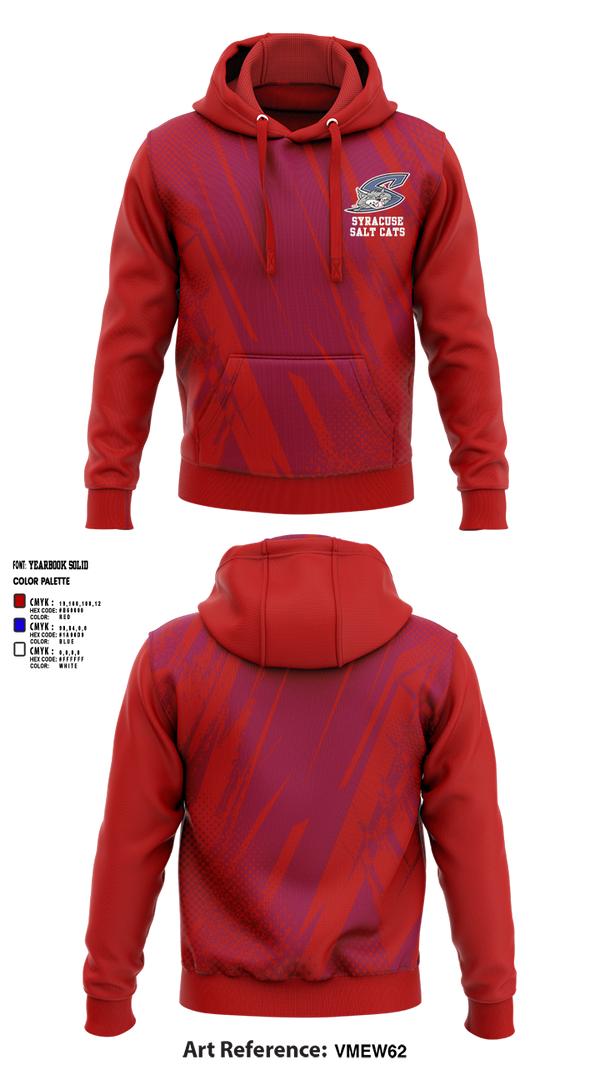 Hoodie, Syracuse Salt Cats Baseball, Baseball, Teamtime, Team time, sublimation, custom sports apparel, team uniforms, spirit wear, spiritwear, sports uniforms, custom shirts, team store, custom team store, fundraiser sports, apparel fundraiser