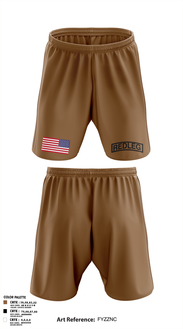 Athletic Shorts With Pockets, BRAVO BULLS, Army, Teamtime, Team time, sublimation, custom sports apparel, team uniforms, spirit wear, spiritwear, sports uniforms, custom shirts, team store, custom team store, fundraiser sports, apparel fundraiser