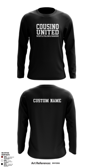 Long Sleeve Performance Shirt, Cousino United Bowling, Bowling, Teamtime, Team time, sublimation, custom sports apparel, team uniforms, spirit wear, spiritwear, sports uniforms, custom shirts, team store, custom team store, fundraiser sports, apparel fundraiser