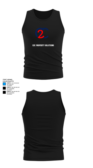 Tank Top, C2C Property Solutions, , Teamtime, Team time, sublimation, custom sports apparel, team uniforms, spirit wear, spiritwear, sports uniforms, custom shirts, team store, custom team store, fundraiser sports, apparel fundraiser