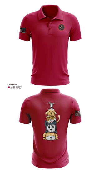 Short Sleeve Performance Polo, Cranberry Country K9s, , Teamtime, Team time, sublimation, custom sports apparel, team uniforms, spirit wear, spiritwear, sports uniforms, custom shirts, team store, custom team store, fundraiser sports, apparel fundraiser