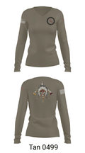 Seminole Battalion 90805231 Women's Long Sleeve V-neck Shirt - 77