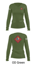 Bravo Bastards 65129777 Women's Long Sleeve V-neck Shirt - 57