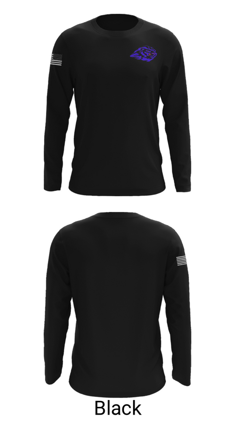Long Sleeve Performance Shirt, Peachtree Ridge Youth Athletic Association, Men's Basketball, Teamtime, Team time, sublimation, custom sports apparel, team uniforms, spirit wear, spiritwear, sports uniforms, custom shirts, team store, custom team store, fundraiser sports, apparel fundraiser