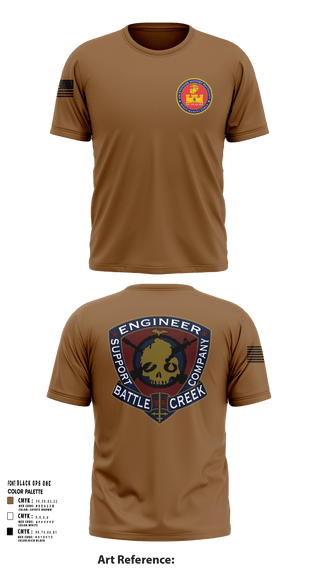 Short Sleeve Performance Shirt, 6th Engineer Support, Marines, Teamtime, Team time, sublimation, custom sports apparel, team uniforms, spirit wear, spiritwear, sports uniforms, custom shirts, team store, custom team store, fundraiser sports, apparel fundraiser