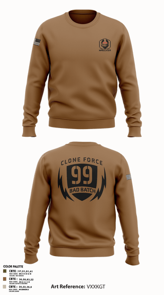 Crew Neck Sweatshirt, 137th Echo Company1-137th AV E co, National Guard, Teamtime, Team time, sublimation, custom sports apparel, team uniforms, spirit wear, spiritwear, sports uniforms, custom shirts, team store, custom team store, fundraiser sports, apparel fundraiser