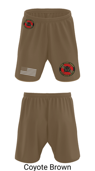 Athletic Shorts With Pockets, Otero County Sheriff, Police, Teamtime, Team time, sublimation, custom sports apparel, team uniforms, spirit wear, spiritwear, sports uniforms, custom shirts, team store, custom team store, fundraiser sports, apparel fundraiser